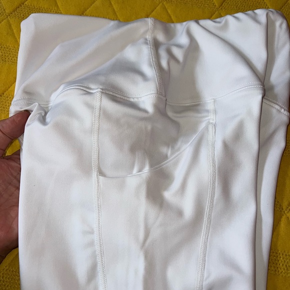 White leggings with pockets by Los Ojos (new) - Picture 4 of 5